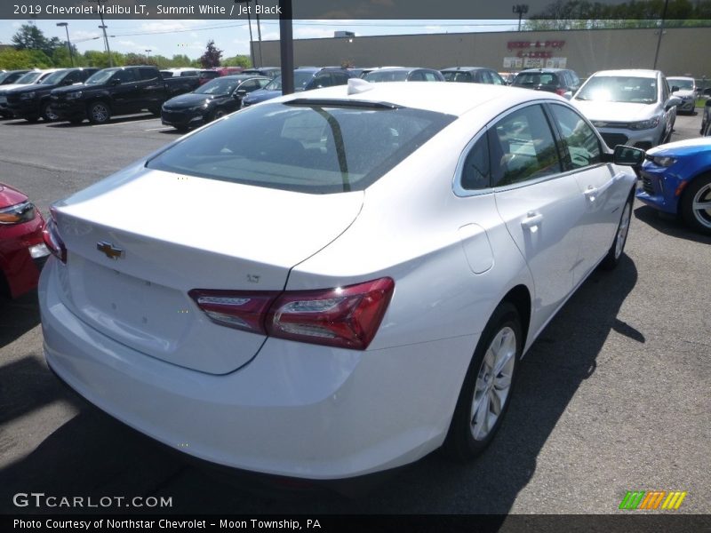 Summit White / Jet Black 2019 Chevrolet Malibu LT