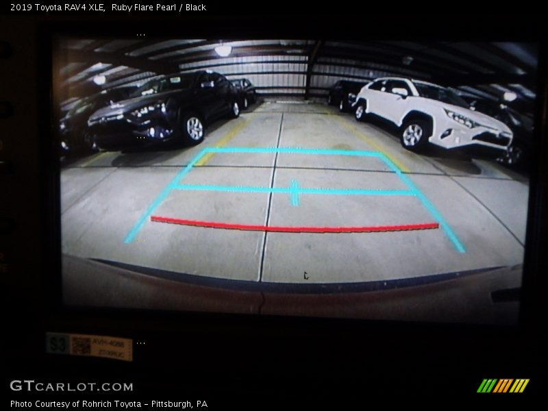 Ruby Flare Pearl / Black 2019 Toyota RAV4 XLE
