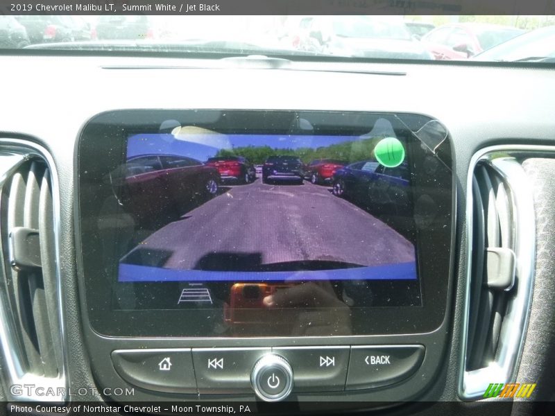 Summit White / Jet Black 2019 Chevrolet Malibu LT