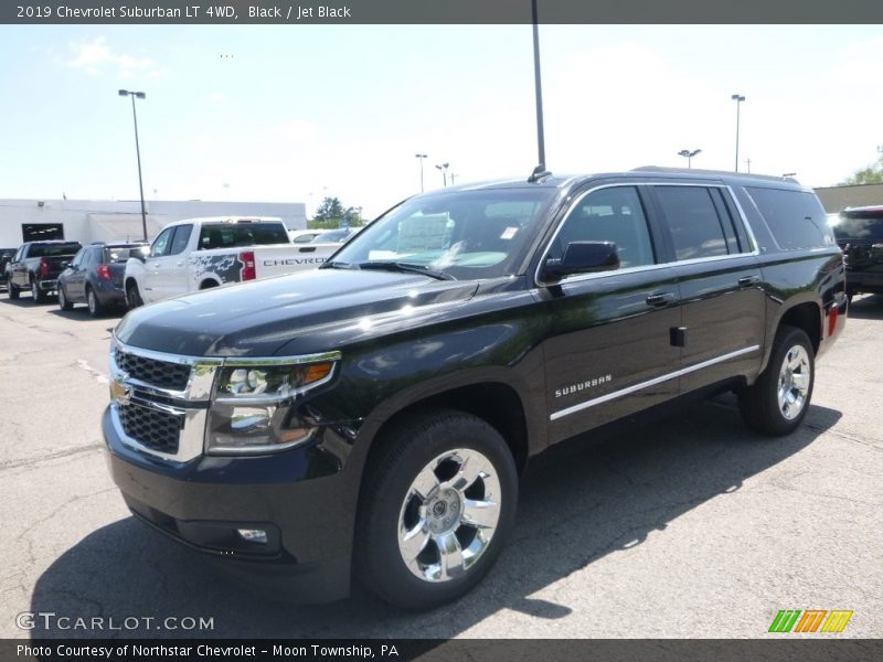 Black / Jet Black 2019 Chevrolet Suburban LT 4WD