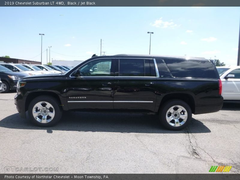 Black / Jet Black 2019 Chevrolet Suburban LT 4WD