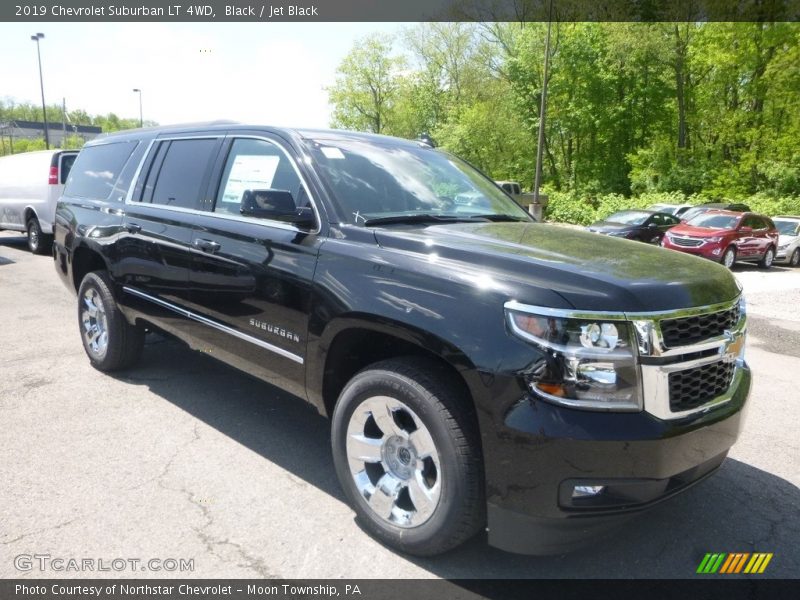 Black / Jet Black 2019 Chevrolet Suburban LT 4WD