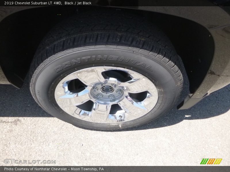 Black / Jet Black 2019 Chevrolet Suburban LT 4WD