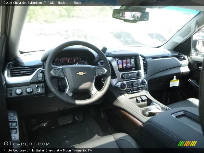 Black / Jet Black 2019 Chevrolet Suburban LT 4WD