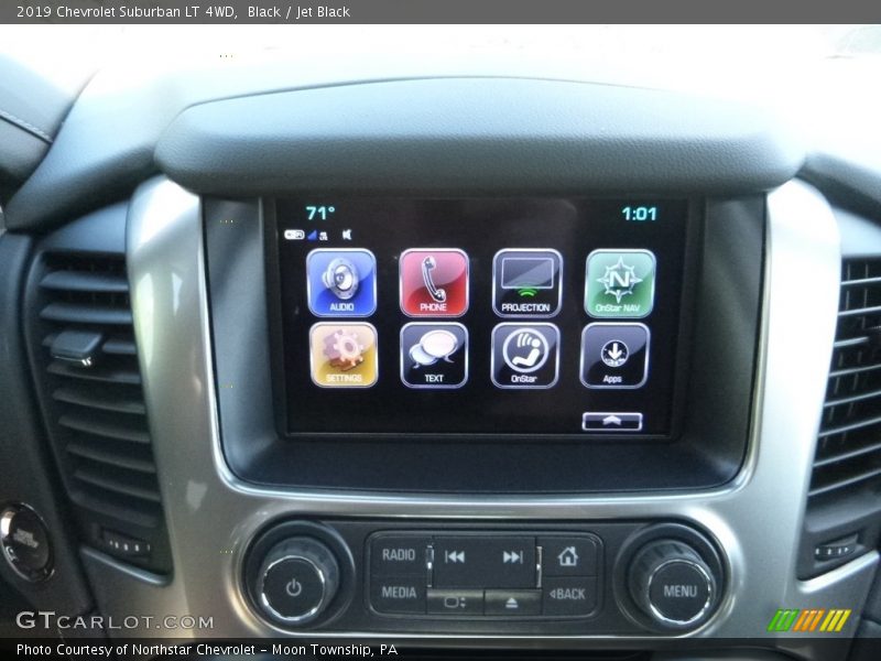 Black / Jet Black 2019 Chevrolet Suburban LT 4WD