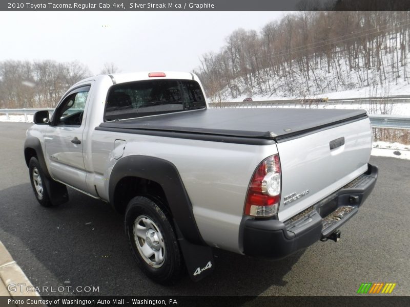 Silver Streak Mica / Graphite 2010 Toyota Tacoma Regular Cab 4x4