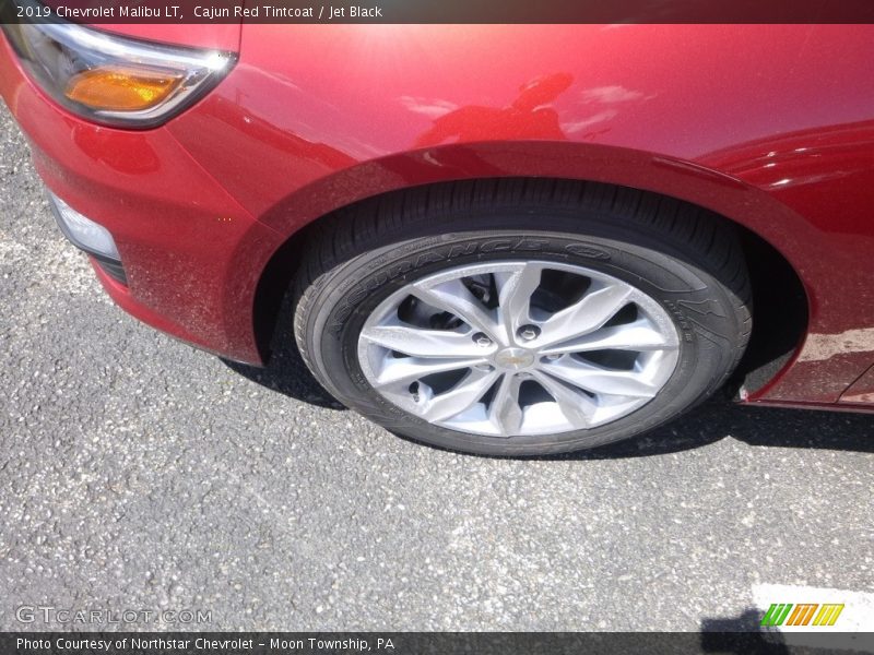 Cajun Red Tintcoat / Jet Black 2019 Chevrolet Malibu LT