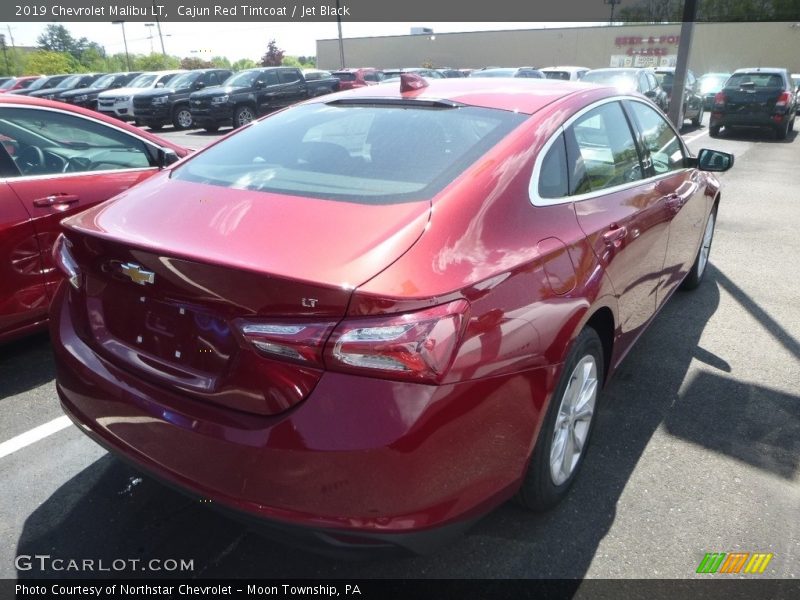 Cajun Red Tintcoat / Jet Black 2019 Chevrolet Malibu LT