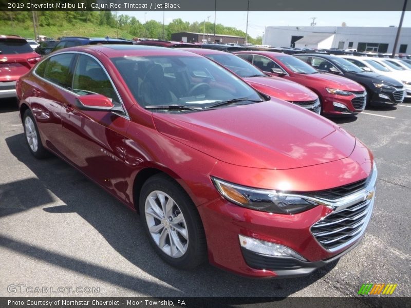 Cajun Red Tintcoat / Jet Black 2019 Chevrolet Malibu LT