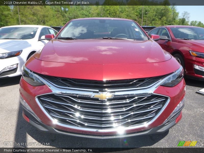 Cajun Red Tintcoat / Jet Black 2019 Chevrolet Malibu LT