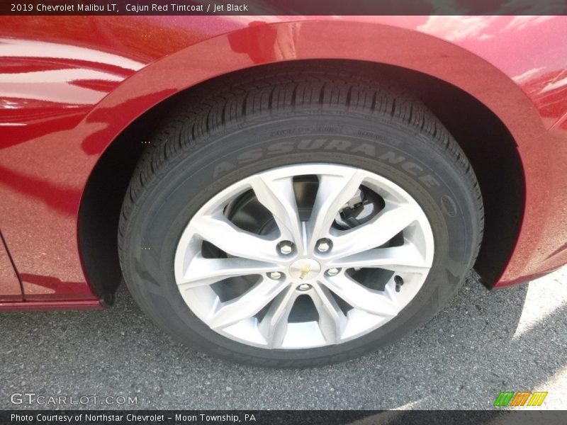Cajun Red Tintcoat / Jet Black 2019 Chevrolet Malibu LT
