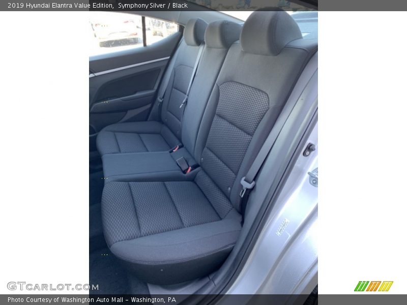 Symphony Silver / Black 2019 Hyundai Elantra Value Edition