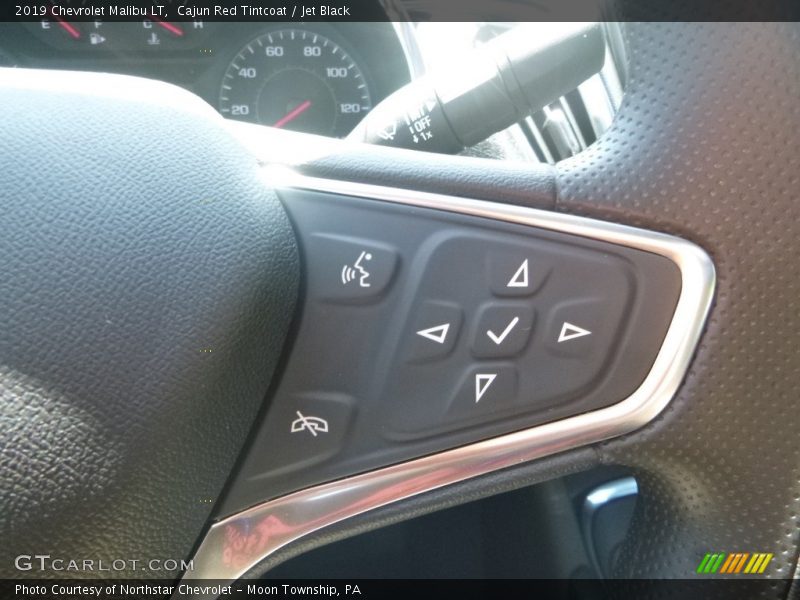 Cajun Red Tintcoat / Jet Black 2019 Chevrolet Malibu LT
