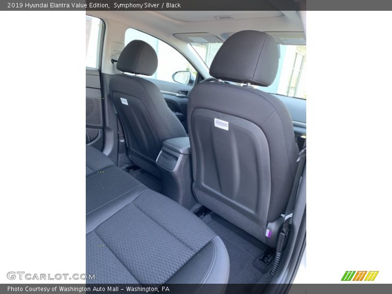 Symphony Silver / Black 2019 Hyundai Elantra Value Edition