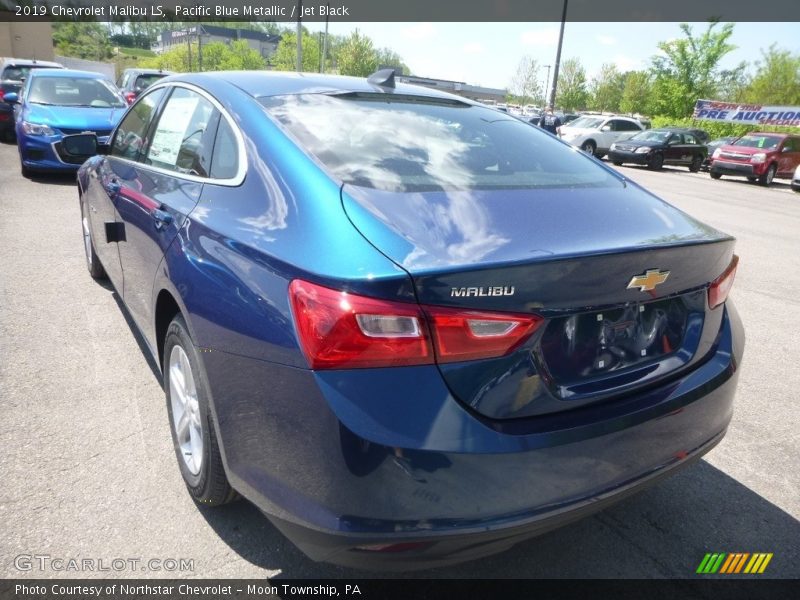 Pacific Blue Metallic / Jet Black 2019 Chevrolet Malibu LS