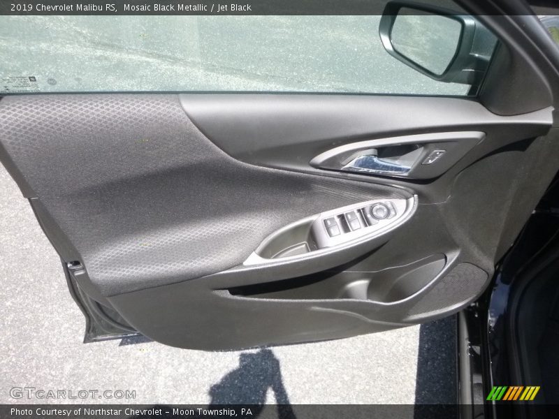 Mosaic Black Metallic / Jet Black 2019 Chevrolet Malibu RS
