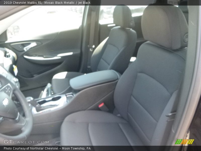 Mosaic Black Metallic / Jet Black 2019 Chevrolet Malibu RS