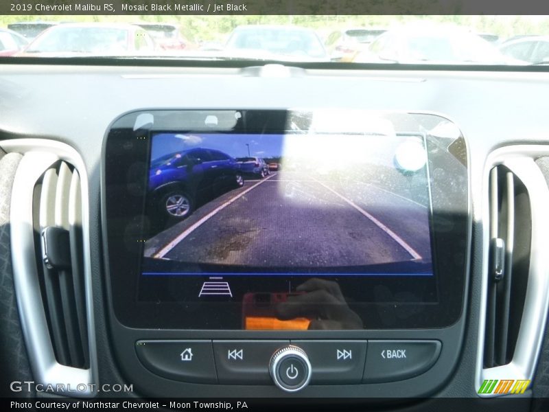 Mosaic Black Metallic / Jet Black 2019 Chevrolet Malibu RS