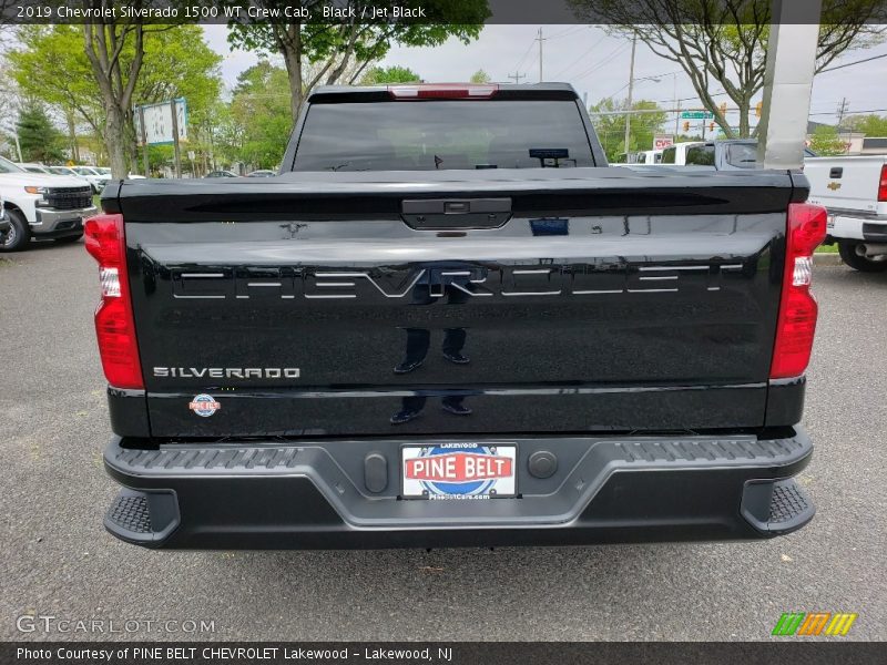 Black / Jet Black 2019 Chevrolet Silverado 1500 WT Crew Cab