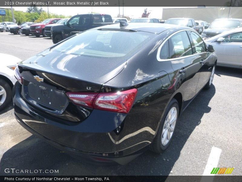 Mosaic Black Metallic / Jet Black 2019 Chevrolet Malibu LT