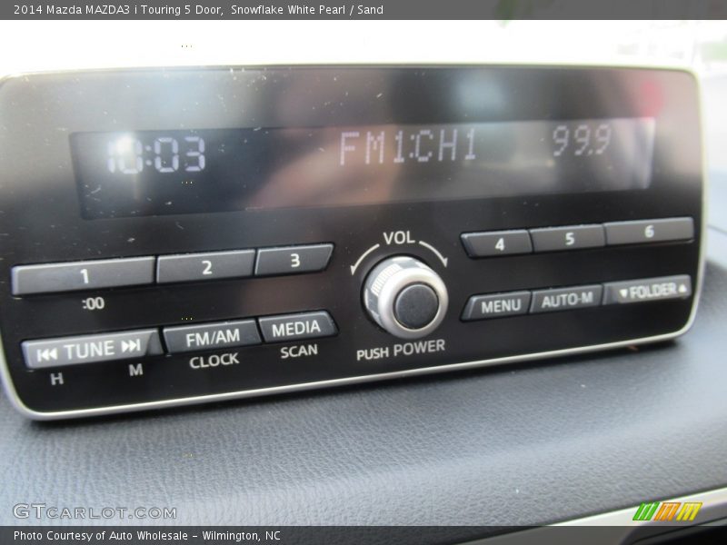 Snowflake White Pearl / Sand 2014 Mazda MAZDA3 i Touring 5 Door