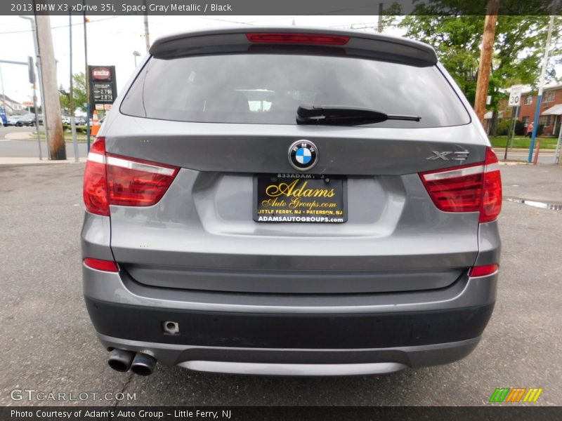 Space Gray Metallic / Black 2013 BMW X3 xDrive 35i