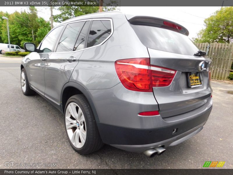 Space Gray Metallic / Black 2013 BMW X3 xDrive 35i