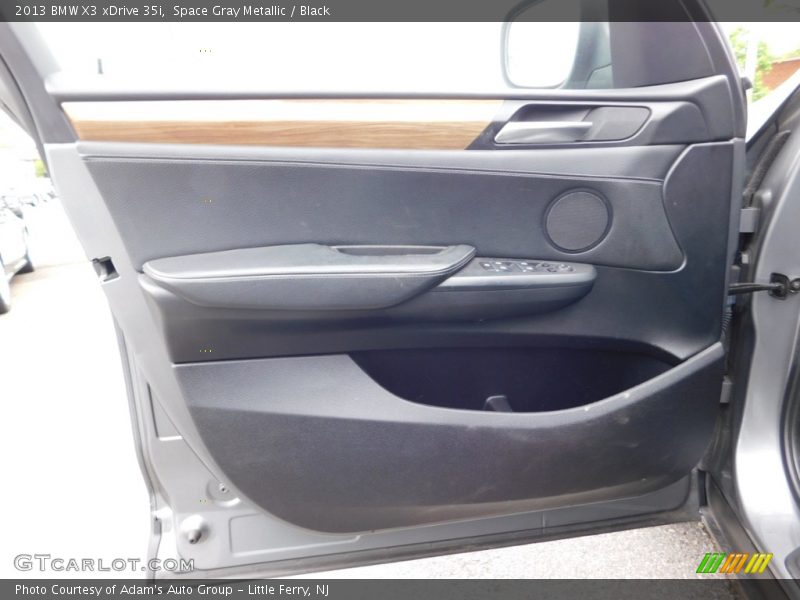 Space Gray Metallic / Black 2013 BMW X3 xDrive 35i