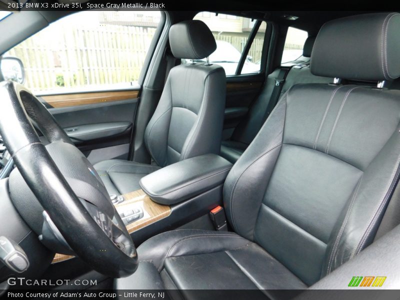 Space Gray Metallic / Black 2013 BMW X3 xDrive 35i