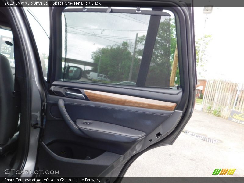 Space Gray Metallic / Black 2013 BMW X3 xDrive 35i