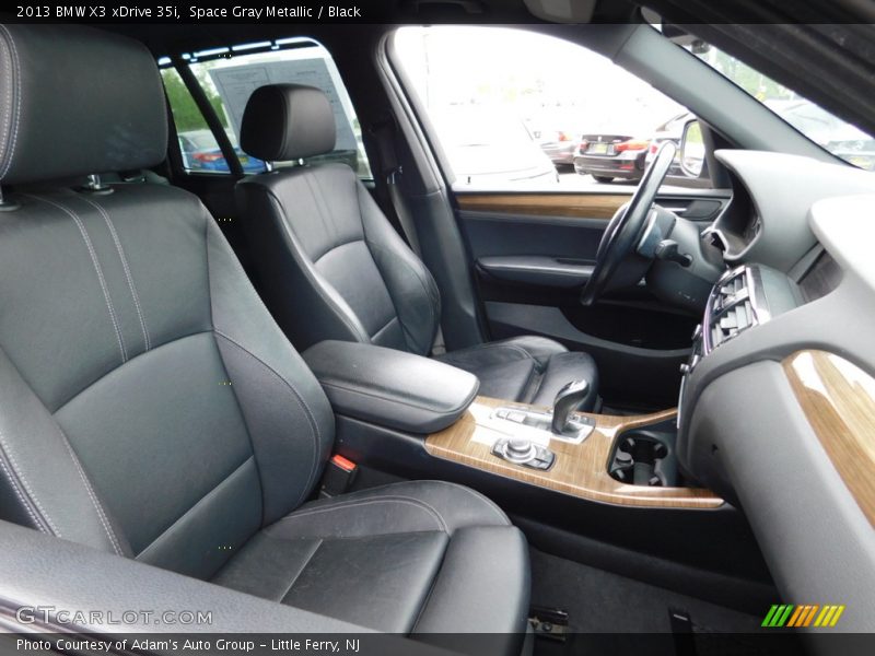 Space Gray Metallic / Black 2013 BMW X3 xDrive 35i