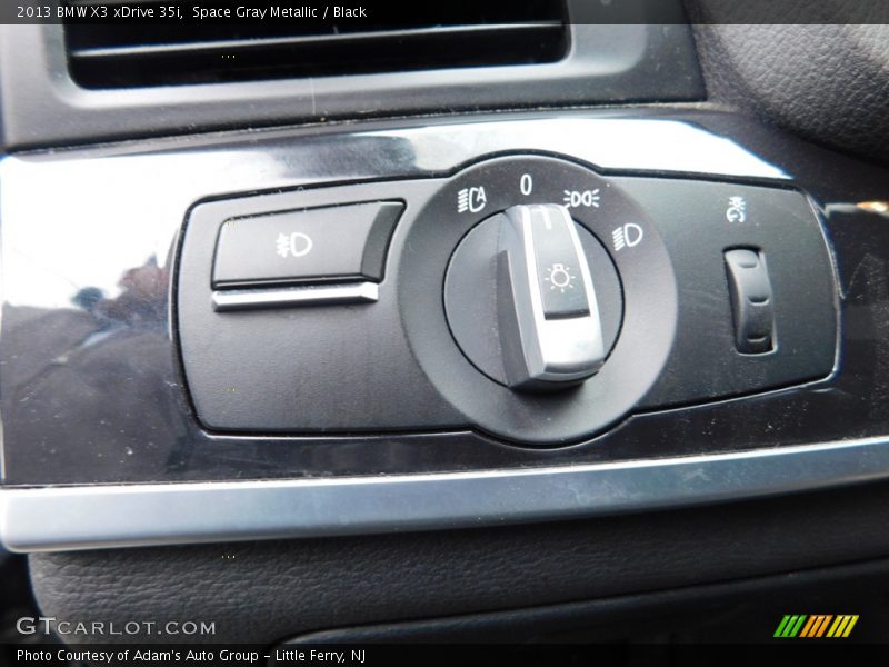 Space Gray Metallic / Black 2013 BMW X3 xDrive 35i