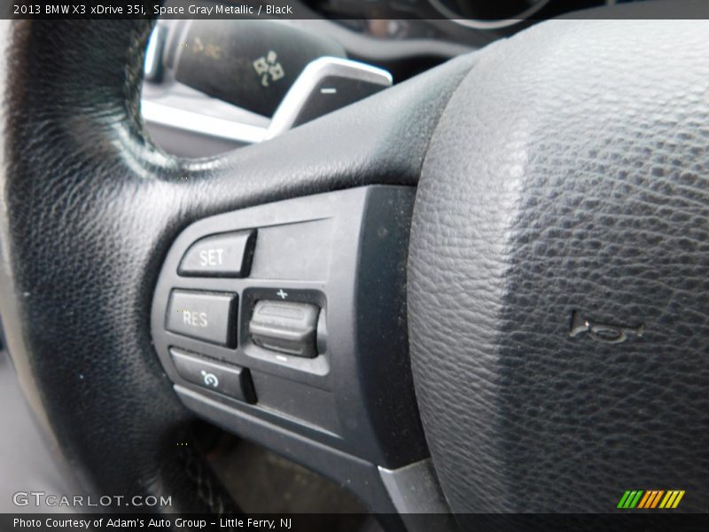 Space Gray Metallic / Black 2013 BMW X3 xDrive 35i
