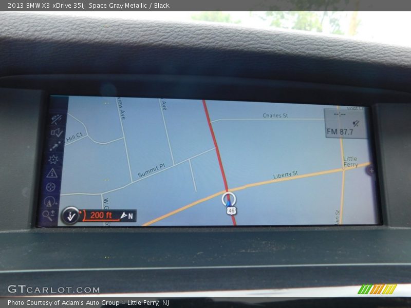 Space Gray Metallic / Black 2013 BMW X3 xDrive 35i