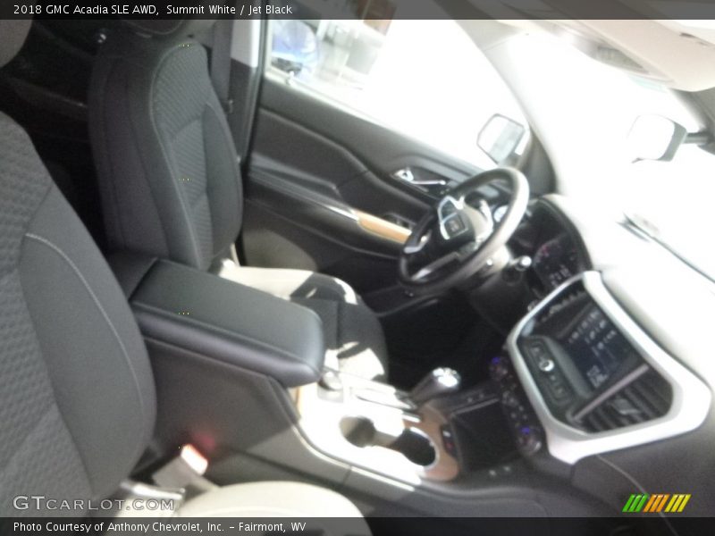 Summit White / Jet Black 2018 GMC Acadia SLE AWD