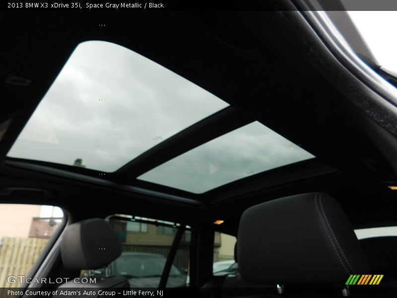 Space Gray Metallic / Black 2013 BMW X3 xDrive 35i