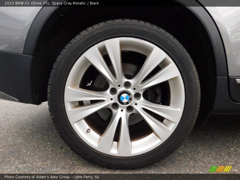 Space Gray Metallic / Black 2013 BMW X3 xDrive 35i