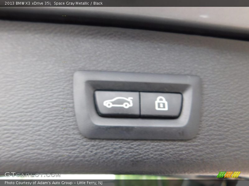 Space Gray Metallic / Black 2013 BMW X3 xDrive 35i