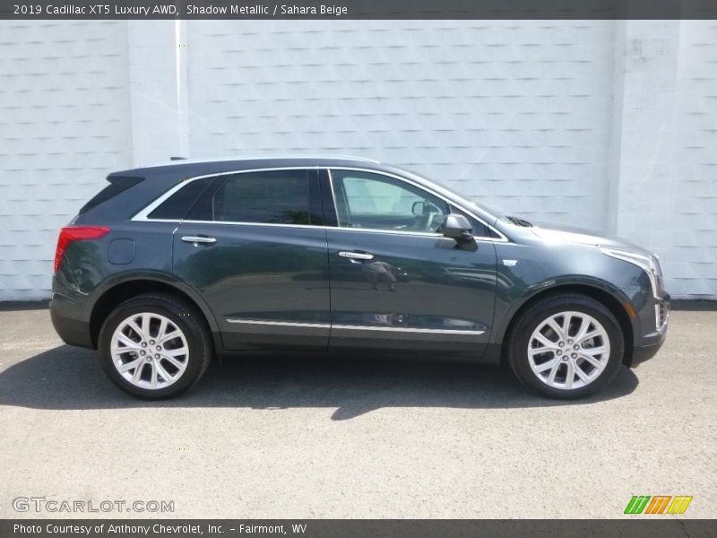 Shadow Metallic / Sahara Beige 2019 Cadillac XT5 Luxury AWD