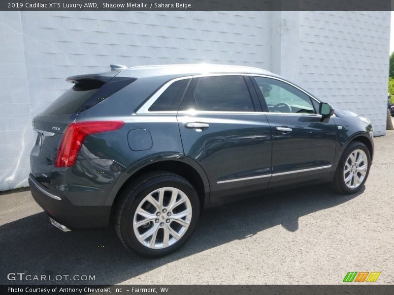 Shadow Metallic / Sahara Beige 2019 Cadillac XT5 Luxury AWD