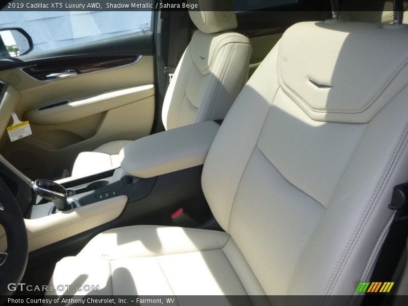 Shadow Metallic / Sahara Beige 2019 Cadillac XT5 Luxury AWD