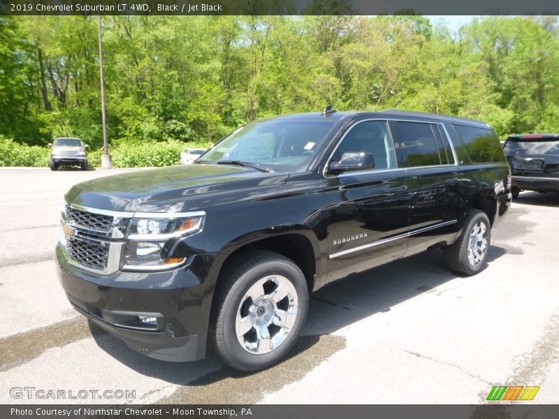 Black / Jet Black 2019 Chevrolet Suburban LT 4WD