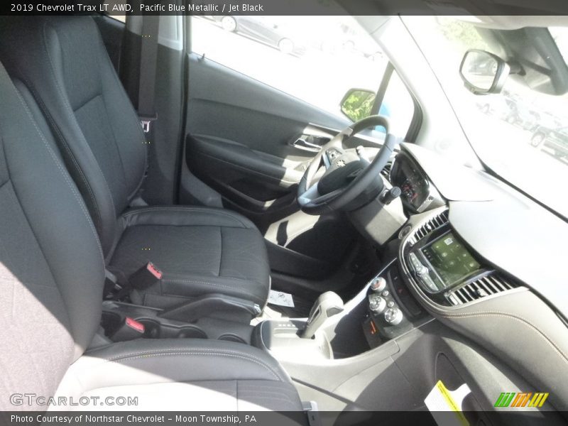 Pacific Blue Metallic / Jet Black 2019 Chevrolet Trax LT AWD
