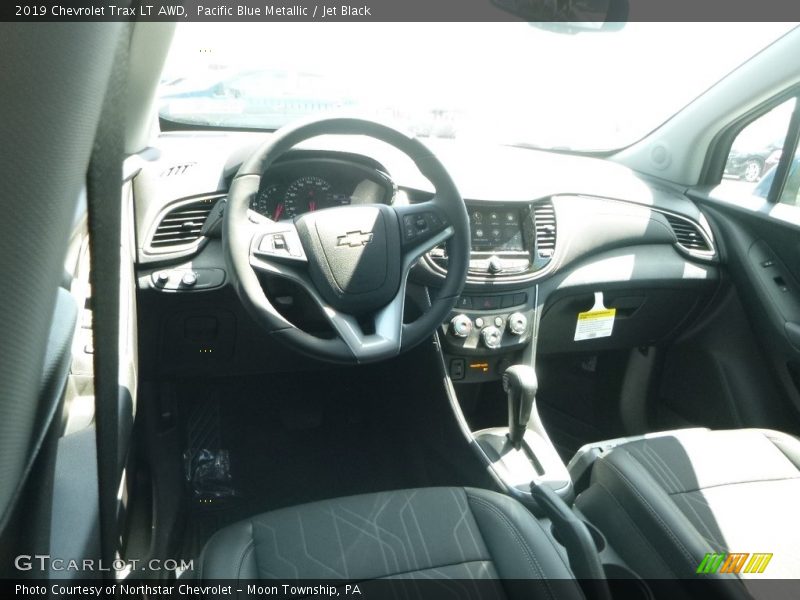 Pacific Blue Metallic / Jet Black 2019 Chevrolet Trax LT AWD