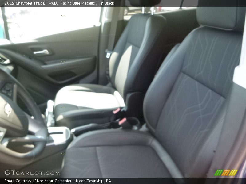 Pacific Blue Metallic / Jet Black 2019 Chevrolet Trax LT AWD