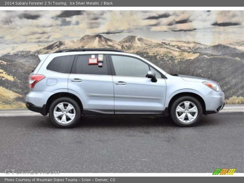 Ice Silver Metallic / Black 2014 Subaru Forester 2.5i Touring