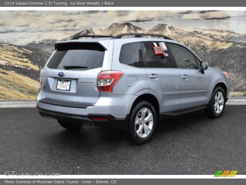 Ice Silver Metallic / Black 2014 Subaru Forester 2.5i Touring
