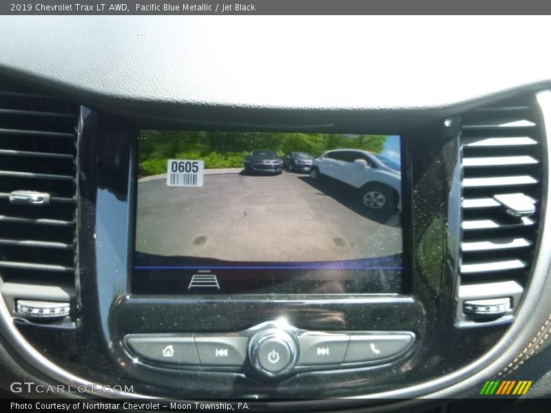 Pacific Blue Metallic / Jet Black 2019 Chevrolet Trax LT AWD
