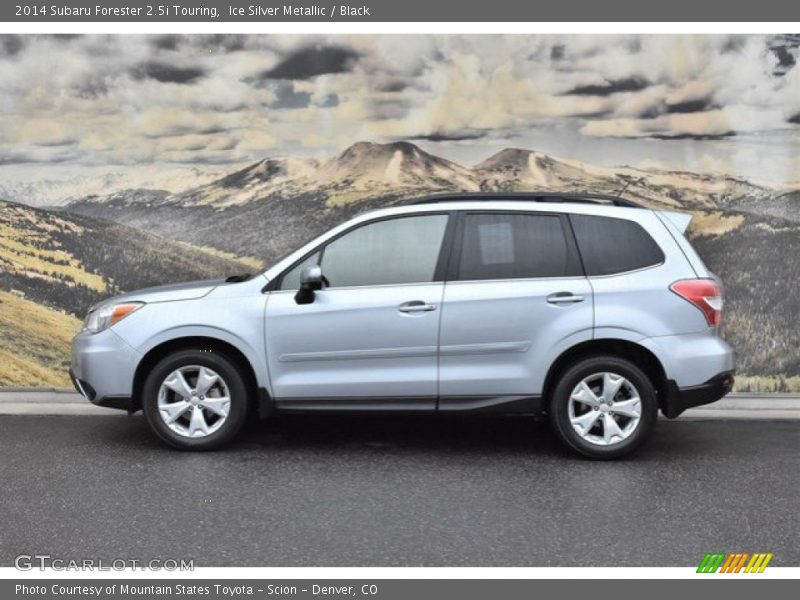 Ice Silver Metallic / Black 2014 Subaru Forester 2.5i Touring
