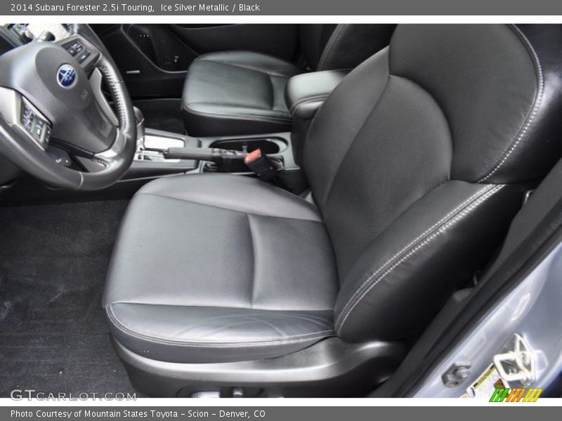 Ice Silver Metallic / Black 2014 Subaru Forester 2.5i Touring